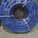 Pangda 1" x 100 ft Suction Hose, Blue Heavy Duty PVC Suction Water Hose