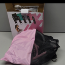 Resistance Bands with Handles for Women, 5 Level Exercise Bands Workout Bands for Physical Therapy, Yoga, Pilates, Door Anchor, Storage Pouch (10-100 LBS Colour)