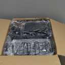 SNTD Dish Drying Rack, Expandable Dish Rack for Kitchen Counter, Metal Dish Drainer with Utensil & Cup Holder 13.8"-22.6" L x 12.1" W (Black)