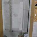 LUNAIRE FULL SIZE MESH CRIB AND PLAYARD - PEBBLE GREY