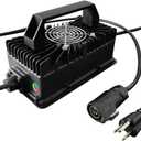 67.2V 10A Battery Charger for Sur Ron X LightBee, Waterproof Lithium-ion Power Adapter with Cooling Fan, efficient Lithium-ion Charger