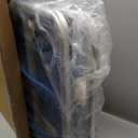 GCI Outdoor Sunshade Backpack Beach Chair | Reclining Folding Canopy Chair with Durable Armrests, Drink Holder & Carry Straps, Perfect for Beach Trips & Picnics  Saybrook Blue