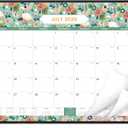 Desk Calendar 2026-2027 - Large Desk Calendar 2026-2027 from July 2026 to December 2027, 22'' x 17'', Calendars with Thick Paper, Roll Packaging