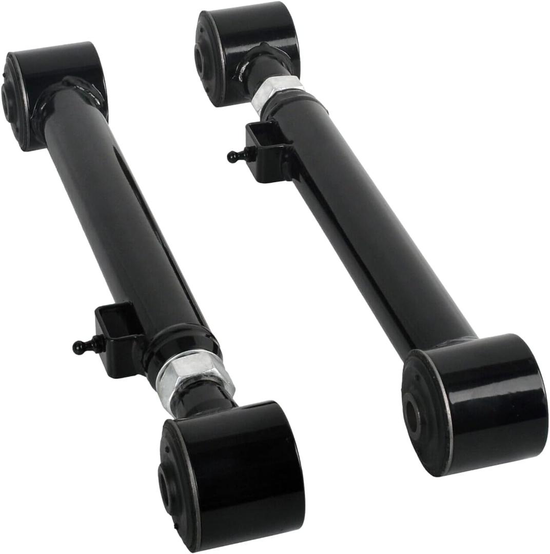 0-6 Lift Adjustable Rear Upper Control Arm Compatible with 2009-2018 RAM 1500, 2020 2021 Jeep Gladiator, Suspension Kit Tubular Arms
