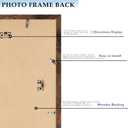 Wood 15x21.25 Puzzles Frame Deep Brown for Wall Hanging, 15 x 21.25 Picture Frame Poster Photo Frame for Wall Horizontally or Vertically, Deep Brown, 1 Pack