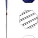 Two Way Junior Golf Putter Stainless Steel Kids Putter Both Left and Right Handed Easily Use 3 Sizes to Choose Freely for Kids Ages 3-5 6-8 9-12 (gold head+blue grip)
