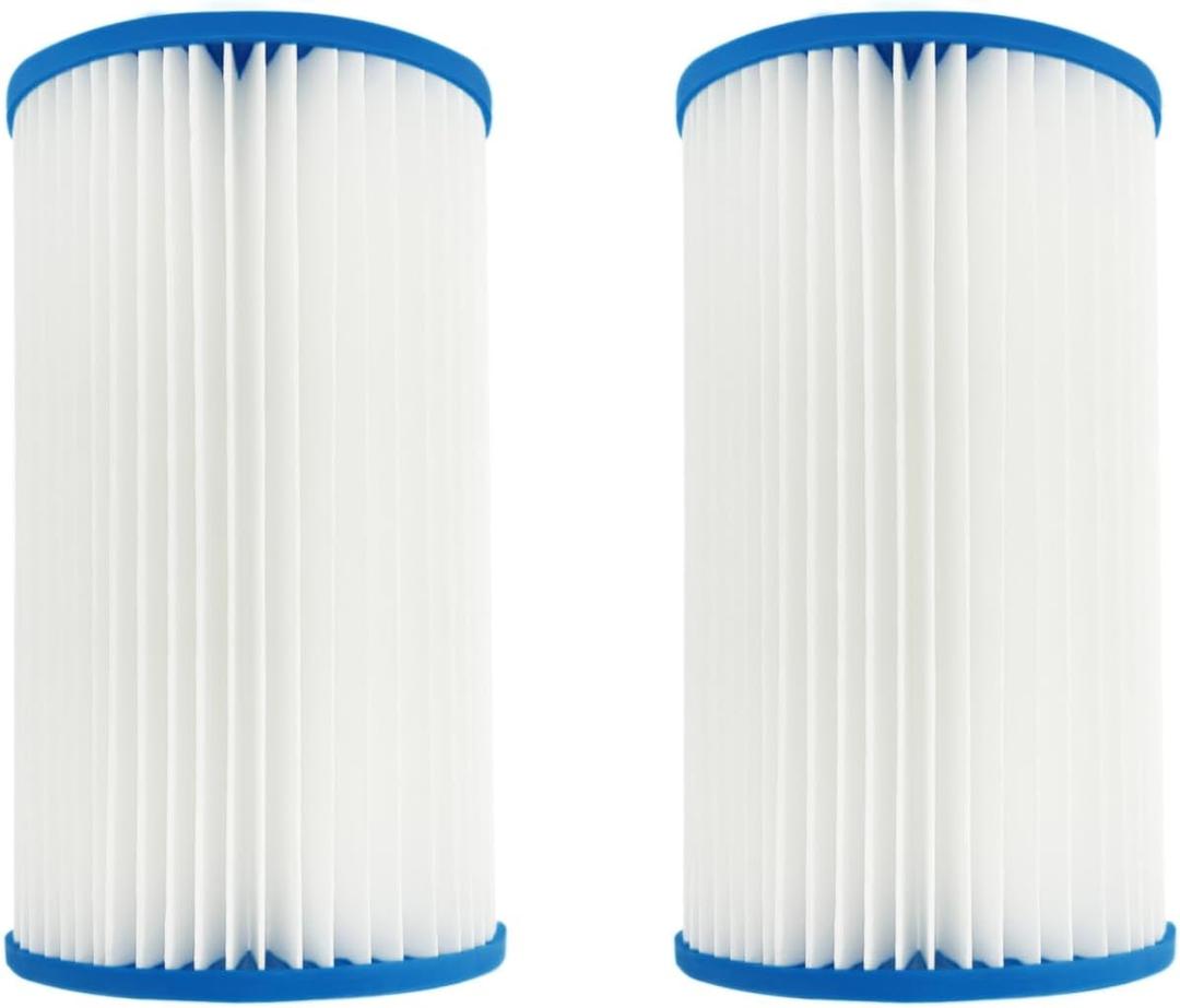 Lvdrwi 29012E Filter Cartridge Fit for intex Type S2 Models Not Compatible with Type S1 (White2 Pack)