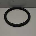 Steering Wheel Cover Standard Size 14.5-15 inch, Non-Slip Car Wheel Cover Protector, Breathable Microfiber Leather, Black