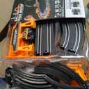 Slot Car Race Track Sets for Boys,Race Car Track with 4 High-Speed Slot Cars,Battery or Electric Car Track,Dual Racing Game Lap Counter Track Sets,Toys Gifts for Boys Girls Ages 4 5 6 7 8-12