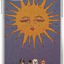 Hippie Sun Dancing Cats Phone Case for iPhone 14, Trippy Cats Dancer Under The Sun Cover for Women Men Girls Boys, Unique Trendy Design TPU Bumper Case for iPhone 14
