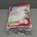 Simply Soft Premium Organic Cotton Balls, 600 Count (3 Bags) 100% Pure Cotton, Certified, Hypoallergenic, Large, Soft & Absorbent for Beauty, Cosmetics, Skin Care, Lint Free