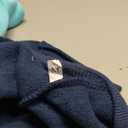 2 Pack Dog Hoodie Warm Hood Dog Sweater Cold Weather Small Dogs Sweatshirt Comfort Pet Clothes for Dogs with Pockets Cats Chihuahua Clothes for Male Female Girl Boy Sporty Daily Wear (M (Back: 11.4", Chest: 16.9"), Navy+Blue)