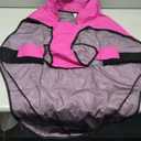 Mile High Life Dog Raincoat, Adjustable Waterproof Reflective Rain Jacket for Small Medium Large Dogs, Lightweight Breathable Pet Rain Coat with Leash Hole(Hot Pink,XL Chest 36-42"), Pink