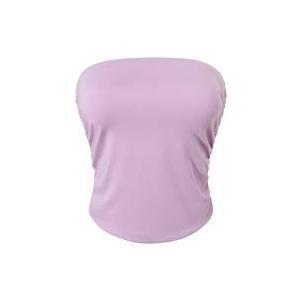 Strapless Top, (Purple, Small)