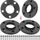 Aeagle 12mm Hubcentric Wheel Spacers 5x112 Thread 14x1.5 Hub Bore 66.6mm for E200 E250 E300 C200 C63 AMG A5 S5 A6 S6 A7 A8, Forged Aluminum Wheel Adapters 4PCS