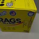 Scott Rags In A Box (57036), All-Purpose Towels, Large 9"x12" Towel (1 Box of 200 Sheets Total)