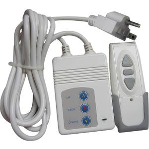 315MHz Wireless Remote Control Kit for Projector Screen, Electric Curtains, Motorized Shade & Smart Home Devices with US PlugWhite