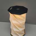 Travel Gifts Portable lamp with Touch Dimmer, Travel Lamp Warm Light, Foldable Paper Lamp, Rechargeable Small Battery Table Lamp for Bedroom Living Room, Traveling gifts for Women, Men & Couples