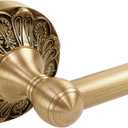 Brass Towel Bar, Adjustable Bathroom Single Towel Rack Rod, Rustic Wall Mounted Towel Holder for Bathroom Antique Brass Towel Bar Rack