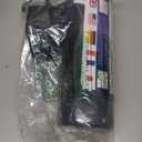 Disposable Paper Barber Neck Strips - 5 Rolls 500 Strips Black Professional Stretchy Paper Neck Band for Salon Haircut Styling