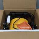 Gardtech Outdoor Heater for Patio, Electric Space heater with Overheat Protection, 1500W Fast Heat PTC Ceramic Portable Garage Heater for Workshop, Greenhouse