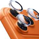 ESR Camera Lens Protector for iPhone 17 Pro Max/17 Pro/16 Pro Max/16 Pro/15 Pro Max/15 Pro/14 Pro Max/14 Pro, Ultra-tough HD Individual Lens Protectors, Ultra-thin Tempered Glass, 1 Pack, Clear