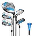 6 Pieces Golf Clubs Set for Men & Women - Complete Golf Clubs Full Set Includes 1# Driver, 5# Hybrid, 7# PW# Irons and Putter