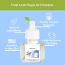Scent Fill Fresh Linen Plug in Air Freshener, Scented Oil Refills, 2 Refills + Diffuser