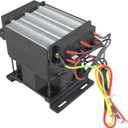 PTC Fan Heater 500W 110V Electric Ceramic Element Energy Saving Constant Temperature Thermistor Insulation Air Heater Fast Heating, PTCYIDU