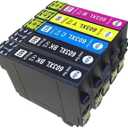 Ink Cartridge for E-pson XP-2100 XP-2105 XP-3100 XP-3105 XP-4100 XP-4105 WF-2810 WF-2830 WF-2850(T603XL 2BK 1C 1Y 1M)