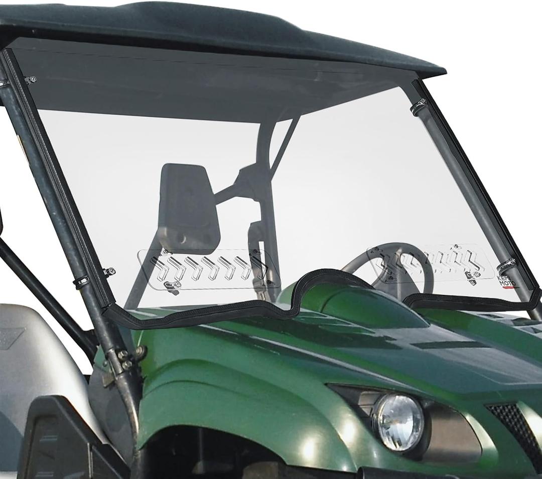 KEMIMOTO Sliding Vented Windshield Scratch-resistant Heavy Duty