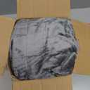 Bedsure GentleSoft Sherpa Fleece Throw Blanket Twin Size for Couch - Thick and Warm Throw for Women and Men, Non-Heated, Soft Fuzzy Plush Blanket for Winter, Grey, 60x80 Inches