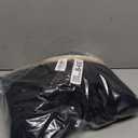 Yeokou Women's Casual Full Zip Up Sherpa Lined Hoodie Sweatshirt Jacket Coat (Large, Black)