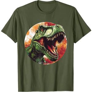 Dinosaur Dino Trex Graphic T-Shirt. M Size