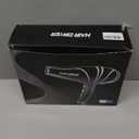 Hair Dryer, Professional Ionic Blow Dryer with Diffuser for Curly Hair,2400W Powerful Fast Drying Hairdryer Blowdryer for Women Men Home Salon Hair Styling,Constant Temp Low Noise (Black)