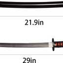 SV Anime Demon Slayer Sword Katana 31 Inch Decorative Collectible Gift Cosplay Sword