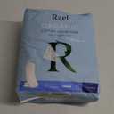 Rael Incontinence Pads for Women, Organic Cotton Cover, Postpartum Essential, Heavy Absorbency, Bladder Control, 4-Layer Core with Leak Guard Technology, Long Length (Ultimate, 40 Count) (40 Count (Pack of 1))