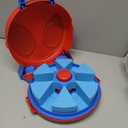 Jazwares Marvel Spidey and His Amazing Friends Action Launch Carry Case - 12-Inch Carry Case with Rotating Launcher and Two Exclusive Amazing Metals Vehicles