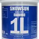 SNOWSUN Ultramarine Acrylic Paints, Large Bulk Heavy Body Acrylic Paint (42.4 oz, 1L) - Non Toxic Gloss Thick Art Paint for Multi-Surface, Ideal for Canvas Wood Ceramic Fabric and Leather, Stone Craft, for Artists & Beginners