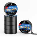 Butyl Tape 2''50', Weather Resistance for Decking,Waterproof and Anti-Corrosion for Deck Joist, Roof, Patio, Rv Repair, Self-Adhesive Window Sealant(6 Rolls)