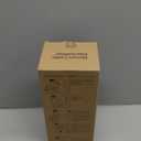 LEVERLOC Shower Caddy Suction Cup, Organizer with Hooks & Soap Holder for Inside Shower, Removable Bathroom Shelf (1silver)