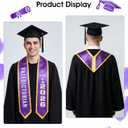 3 x Graduation Stole Class of 2026 Unisex Adult Personalized Graduation Sash Grad Gifts Decorations