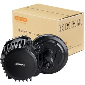 BAFANG 36V/48V 250W/500W/750W/1000W UART Version Mid Drive Kits, BBS01B BBS02B BBSHD for 68mm Bottom Bracket(No Other Accessories, Such as displays, cranksets, Brake levers, or Throttle Grips.)