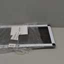 Expandable Window Screen, 2 Pack Adjustable Window Screen (10" H x 19" - 36" W) - Small Replacement Window Screens with Frame, Durable Replacement Screen for Window