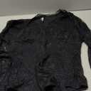 SAUNGKUAI Women's V Neck Lace Bodysuit Long Sleeve Bodysuits Double Lined Going Out Tops Y2K Trendy Thong Outfits Size Large