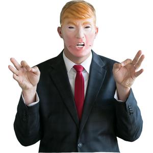 Donald Trump Mask - Mouth Moves When You Talk - Funny Mask