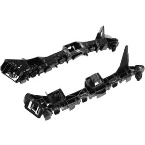 Motoforti Pair of Front Bumper Bracket Retainer Spacer Mounting Support Driver and Passenger Side 71193-T5A-000 for Honda Fit 2015-2020 Plastic Black Long-lasting