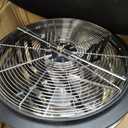 MELONFARM 13 in Bud Leaf Bowl Trimmer, Bowl Trimmer with Switchable Stainless Steel Blades & Clear Visibility Dome, Hand Twist Spin Cutting Bud Trimmer for Buds, Flowers, Hydroponics Plants