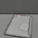 JETech Case ONLY for iPad Pro 11 Inch (2022/2021/2020/2018) with Pencil Holder, Clear Transparent Back Shell Slim Stand Shockproof Tablet Cover, Auto Wake/Sleep (Silver)