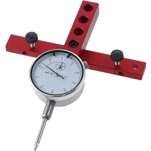 Table Saw Gauge Inch/Metric Portable Aluminum Measuring Instrument Tool Adjustable Short Precision Dial Indicator Aligning and Calibrating